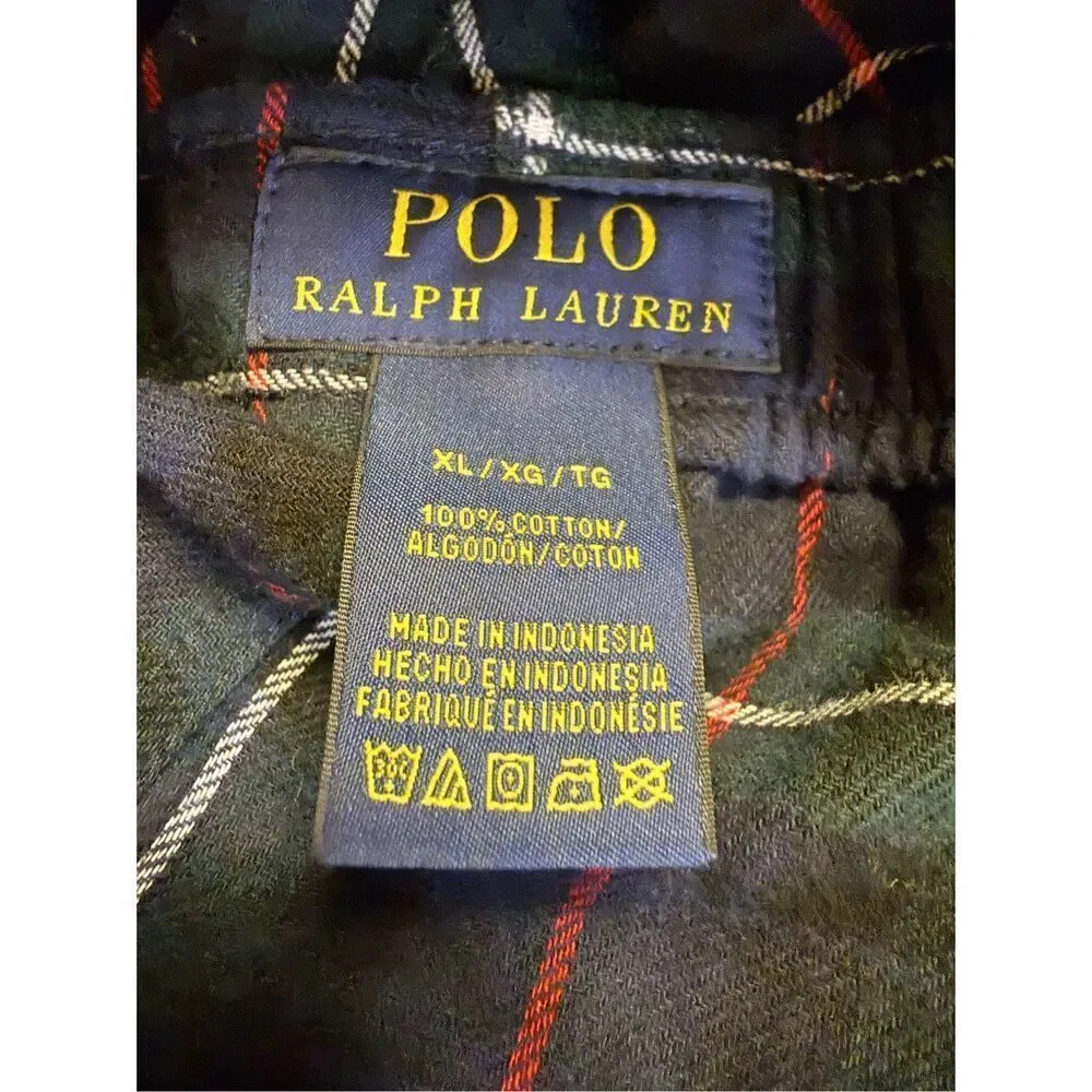 Polo Ralph Lauren Men’s Pajama Sleep Pants X-Large Cotton Pony